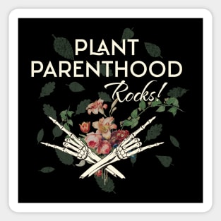 Plant Parenthood Rocks Sticker